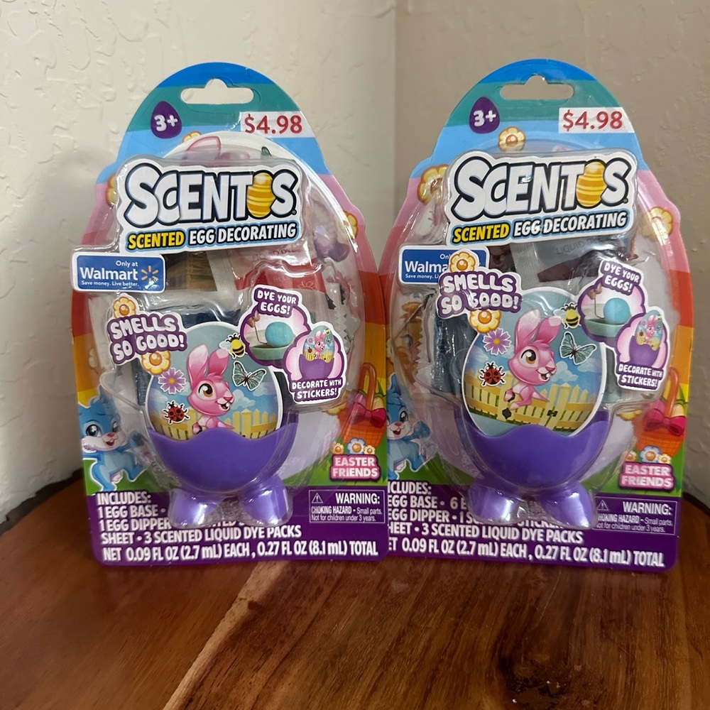 🐥 Scentos Scented Easter Bunny Theme Egg Decorating Kit
